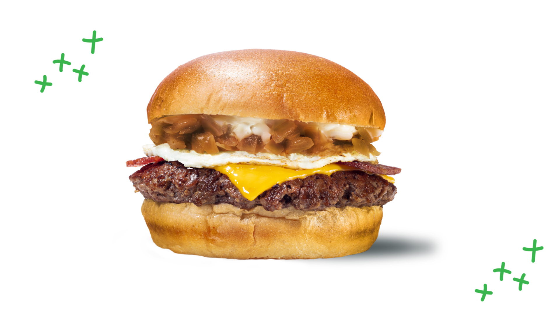 Breakfast Burger at Burger Boss