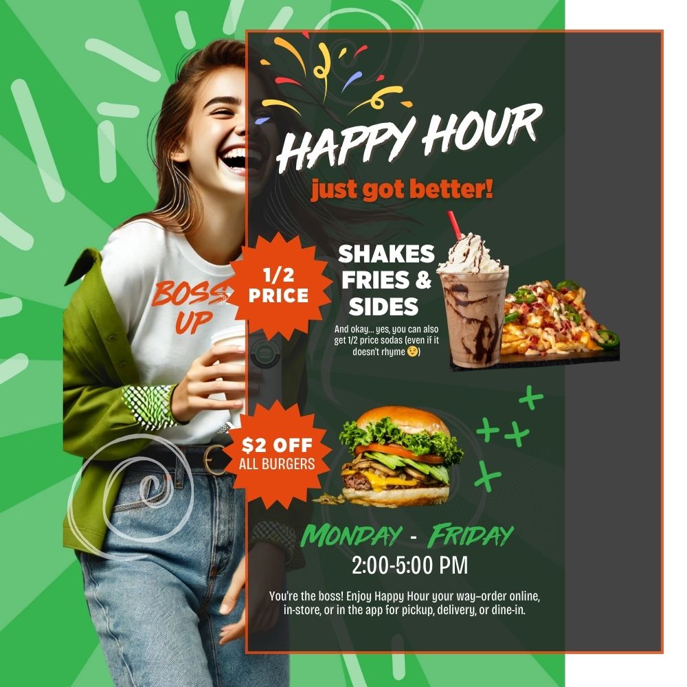 Happy Hour M-F 2-5pm